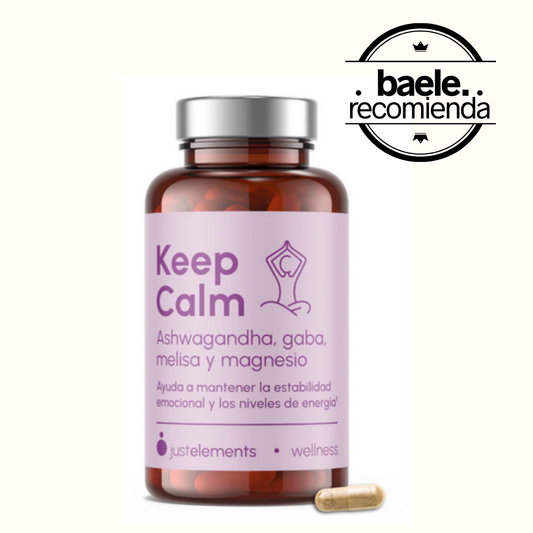 Keep Calm Ashwagandha 120 Comprimidos - Ashwagandha, melisa y magnesio