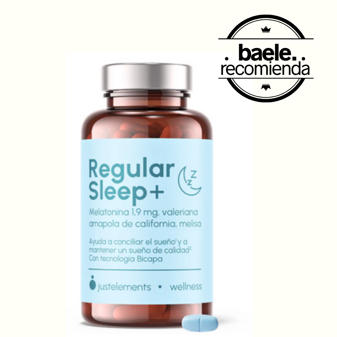 Regular Sleep - Melatonina bicapa de alta concentración 1,9 mg