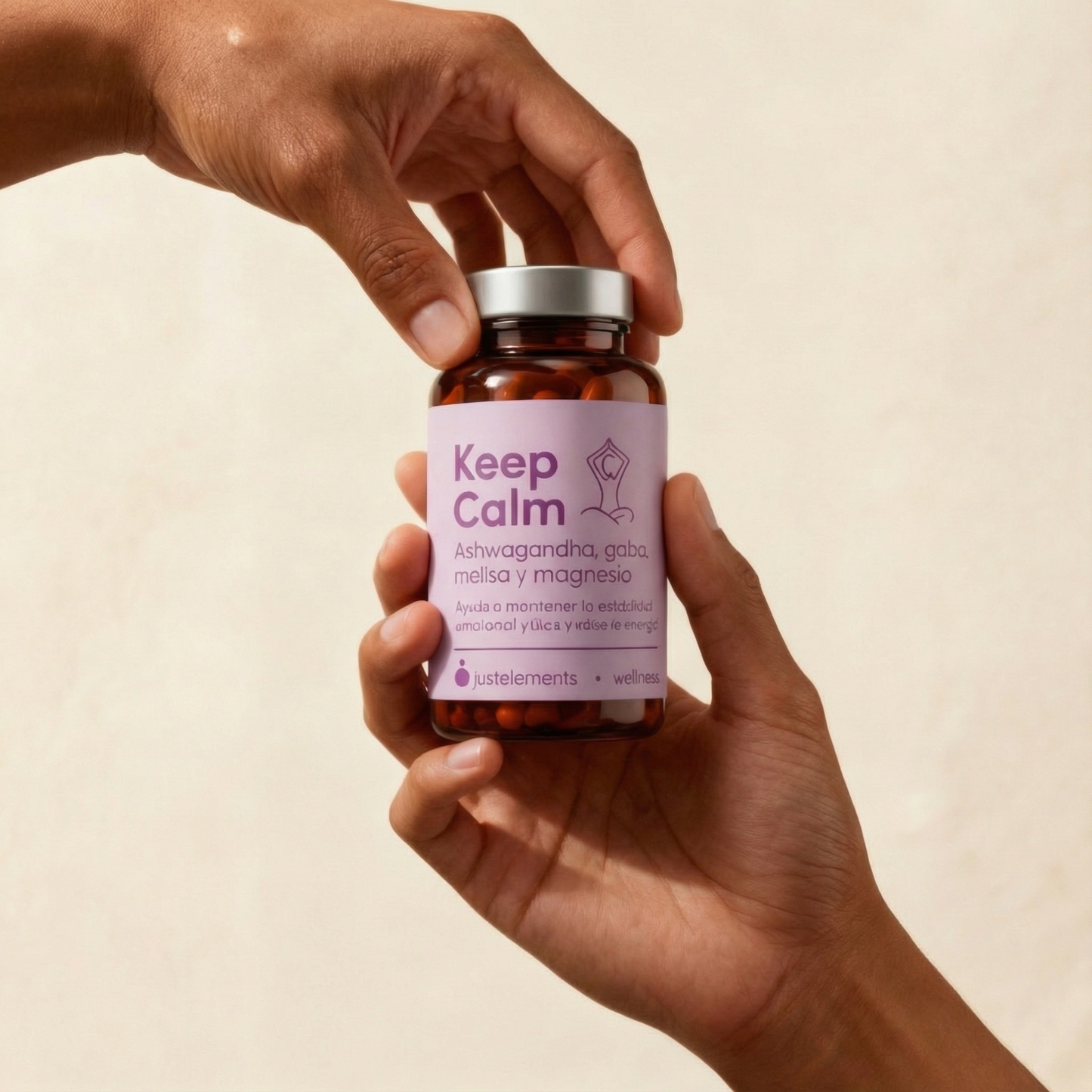 Keep Calm Ashwagandha 120 Comprimidos - Ashwagandha, melisa y magnesio